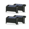 thumbnail image 2 of Xihbxyly Luces Solares para Terraza, Luz Cálida para Decoración Exterior, Panel Solar Eficiente, Resistencia Al Agua Ip55, Fácil Instalación, Perfectas para Jardín, Patio y Escalones, Paquete de 4, 7, 2 of 7
