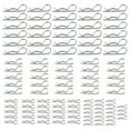 thumbnail image 1 of 100PCS Mechanical Hitch Hair R Cotter Pin Tractor Clip Assortment Set, 1 of 11