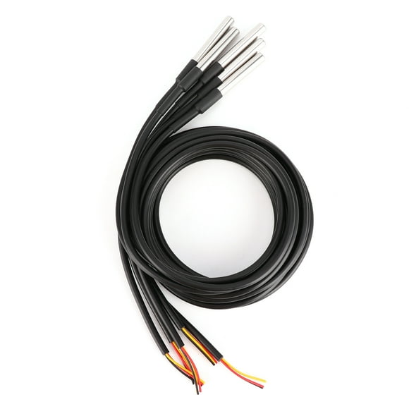 Waterproof Temperature Sensor, Digital Temperature Sensor DS18B20 Temperature Sensor for Industrial Supplies