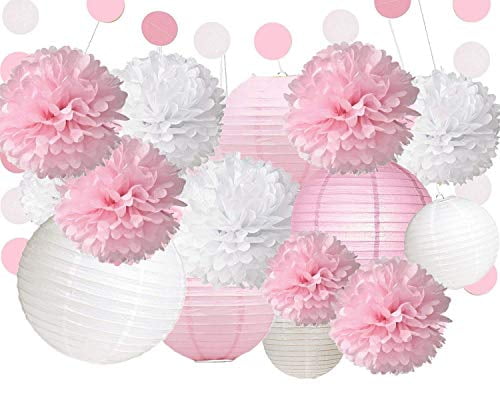 tissue paper garland party supplies