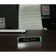 thumbnail image 4 of Printtoo Personalized Desk Name Plate Pretty Ocean Custom Acrylic Office Desk Name Plate Accessory 2x8 Inches, 4 of 5