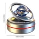thumbnail image 2 of Ambientador Giratorio Solar de Aire para Coche Aromaterapia de Doble Anillo (Sol) Plata, 2 of 4