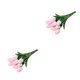 thumbnail image 4 of Toystoory 10 flores de PU versátiles para coronas: bajo mantenimiento, exquisitas, no tóxicas para gatos y perros, buena sensación en la mano, Aterciopelado 2Conjunto, 4 of 6