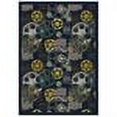 thumbnail image 2 of Blockbuster 7'8" x 10'9" Area Rug In Color Navy, 2 of 2