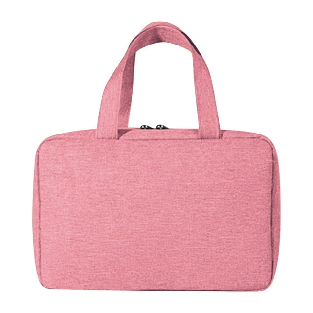 Neceser de viaje, neceser portátil para maquillaje, neceser plegable de mano para hombre y mujer.
