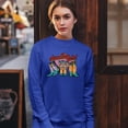 thumbnail image 4 of Dazzling Girl Sweatshirt Blessed and Lucky Cowgirl Cute South Vintage Retro American Heritage Tradition Crewneck, 4 of 7