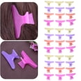 thumbnail image 3 of Juego 3 Clips Mariposa Plástico para Mujeres Herramientas Peinado Suministros Salón Bricolaje (12 Unidades Por Juego), 3 of 5