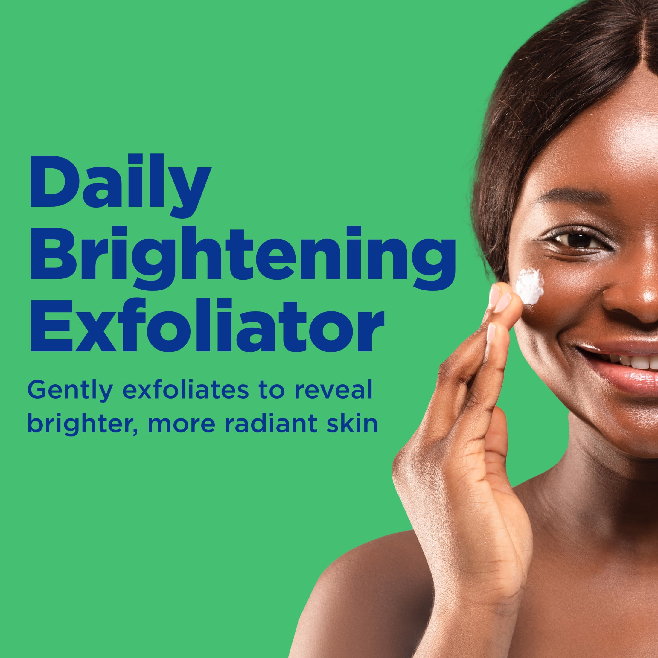 Differin Cleanse Daily Brightening Exfoliator with Antioxidant Blend, Gentle Face Scrub for Acne-Prone Skin, Jojoba Beads, 6 fl oz​