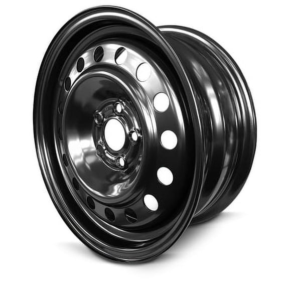 New Wheel For 1992-1998 Pontiac Grand Am 15 Inch Black Steel Rim