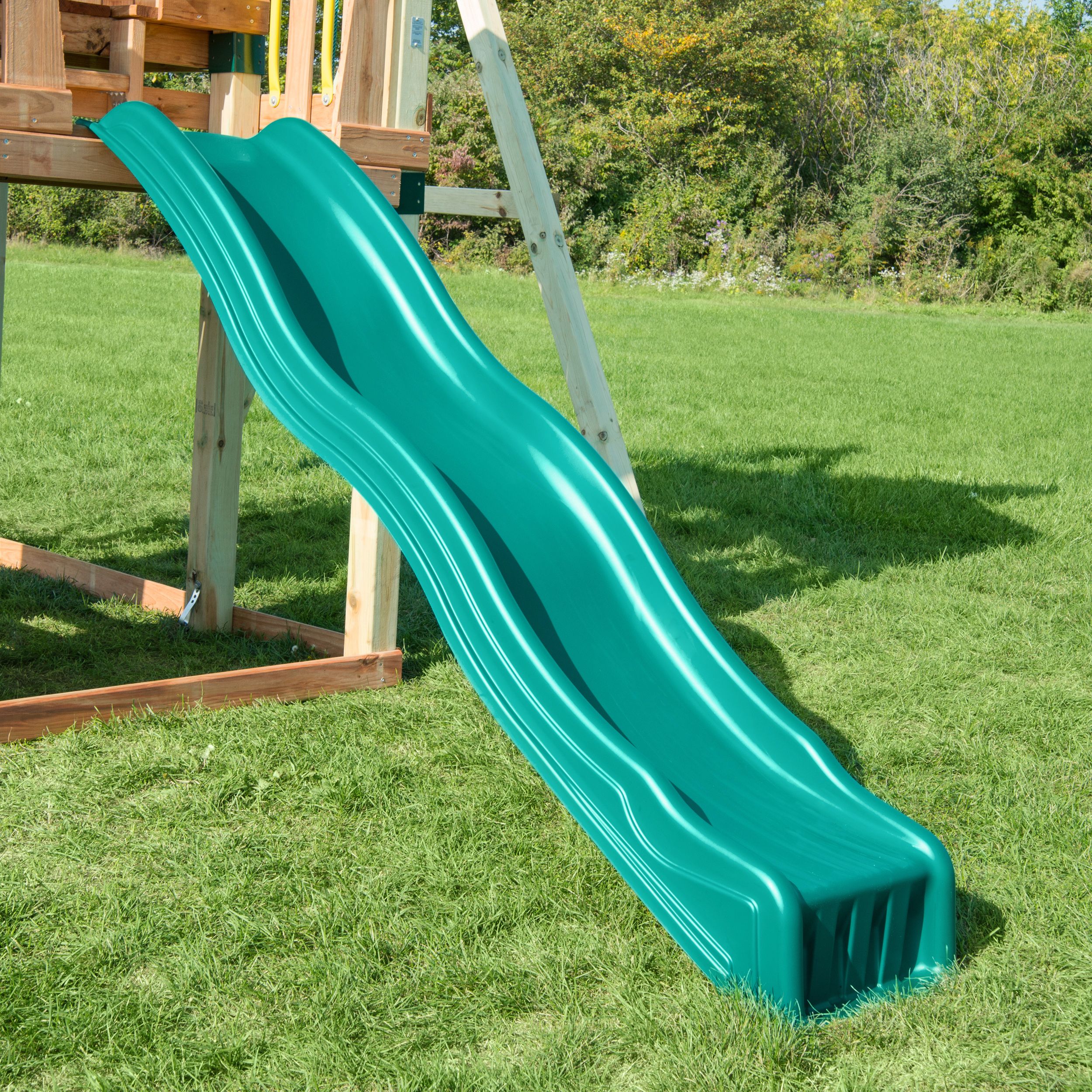 Swing-N-Slide 4 Foot Cool Wave Slide with Lifetime Warranty, Green - image 2 of 6