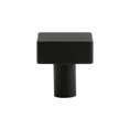 thumbnail image 3 of Era Square Knob 2-Pack Brushed Black, 3 of 6