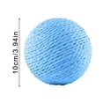 thumbnail image 2 of Clearance Sisal Ball Extra Large Cat Toy Self-Enjoyment And Boredom Relief Yarn Ball Funny Cat Stick Bell Bell Teeth Grinding And Bite-Resistant Pet Toy Ball, 2 of 4