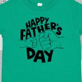 thumbnail image 4 of Inktastic Happy Father's Day Parent-child Fist Bump Boys or Girls Toddler T-Shirt, 4 of 5