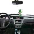 thumbnail image 3 of MLINS  Figurine Figurines Glass Frog Ornament Green Decoration Crafts, 3 of 8