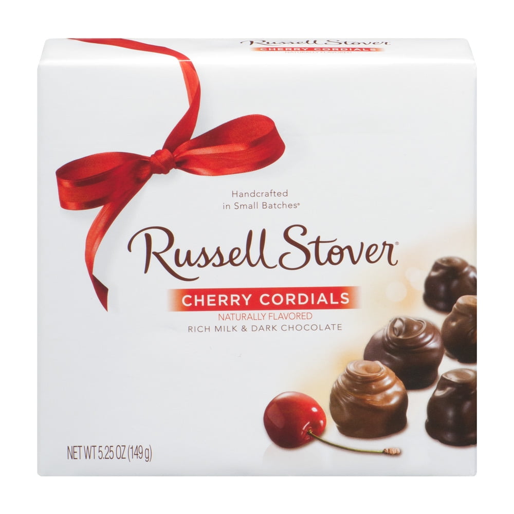 Russell Stover Fine Cordials Cherry Chocolates, 5.5 Oz.