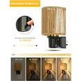 thumbnail image 2 of Night Lights Plug into Wall, Plug in Night Light, Bohemian Nightlight Dimmable with Light Sensor, 3000K, Boho Nightlights Farmhouse Decorative for Bedside Bedroom Bathroom Hallway, 1 Pack, 2 of 4