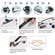 thumbnail image 5 of Juego De Máquina De Coser Máquina de coser portátil, minikit de costura eléctrica con dos velocidades, accesorios completos para principiantes en casa Yulucky, 5 of 6