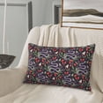 thumbnail image 5 of Pofeuu Snakes And Snake Fruit Print Polyester Microfiber Plush Pillowcases, Super Soft and Cozy Pillow Case Covers with Envelop Closure（Pillow core not included）-20"x30", 5 of 6