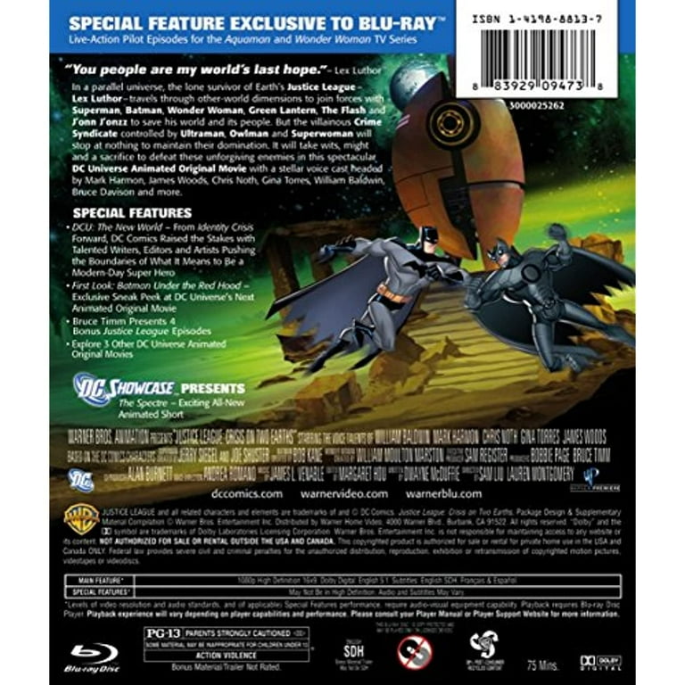 Warner Home Video: Justice League - Crisis on Two Earths, Batman