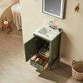 thumbnail image 6 of Bathroom Vanity Fully Assembled 18'' Freestanding Single Bathroom Vanity with Top,Bathroom Vanity Set, 6 of 19