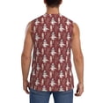 thumbnail image 4 of Balery Autumn Scarecrow Harvest Joy Camisetas sin mangas para hombre, absorbe la humedad y protege contra el mal olor.-X-Large, 4 of 7