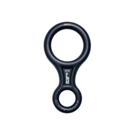 

Singing Rock 497874 Figure 8 Belay Device Medium Light Alloy Black