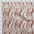 thumbnail image 4 of oneOone Cotton Silk Brown Fabric Abstract Sewing Craft Projects Fabric Prints By Yard 42 Inch Wide, 4 of 4