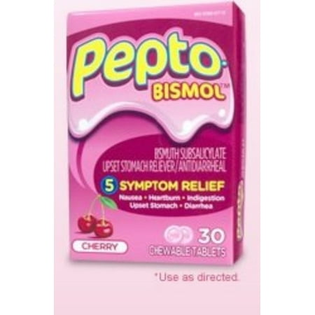 Antidiarrhéiques Pepto-Bismol 262 mg Force comprimés masticables 48 par boîte