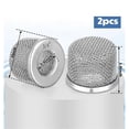 thumbnail image 3 of 2 PCS Air Inlet Filter Suction Cup Hose Dual Screen with NPT Thread, 3 of 5