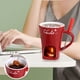 thumbnail image 3 of Taza Para Olla Caliente Taza de cerámica para fondue de chocolate, ideal para calentar velas y fundir queso y chocolate (1 unidad) Rkxzt, 3 of 6