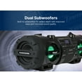 thumbnail image 5 of Emerson EPB-3001 Dual Subwoofer Bluetooth Boombox, Black, 5 of 12