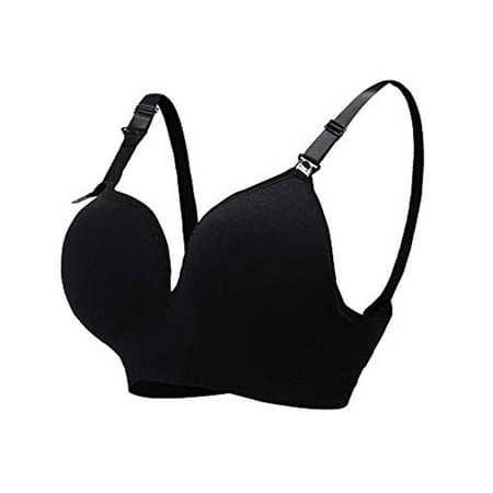 

RPVATI Women s Comfort Nursing Bras Wireless Sports Bralette Full Coverage Sleeping Maternity Bra