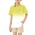 thumbnail image 3 of TZEWGL Cute Shirt For Child Patchwork Short Sleeve Tie Dye Prints Trendy Clothes For Infnants size 3-4T, 3 of 5