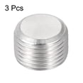 thumbnail image 3 of Enchufe hexagonal avellanado - Conector de tubo de acero inoxidable 3/8NPT con rosca macho, adaptador de tubo, 5 piezas, 3 of 3