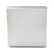 thumbnail image 3 of Cardboard Jewelry Boxes for Ring Earring Necklace with Sponge Inside Square Silver 7.4x7.4x3.2cm, 3 of 3