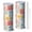 Pioneer Flower Floral-2, variant on Pioneer Flower Floral Print Pattern 20oz Skinny Tumbler with Straw & Lid, Double Wall Vacuum Insulated Cup, Leak-Proof, Cup Holder Friendly, Hot 6H Cold 12H