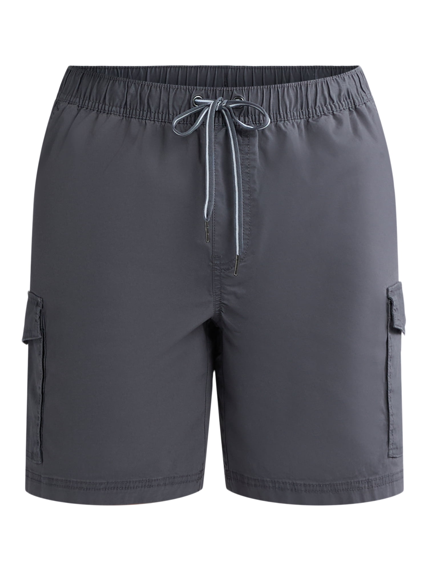 George Men's & Big Men's Pull-On Cargo Shorts, 8" Inseam, Sizes S-2XL