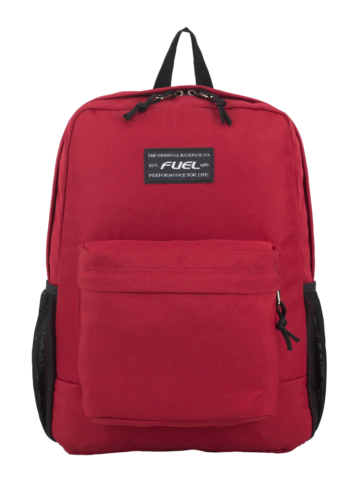 Fuel Unisex Legacy Everyday Classic Backpack, Red