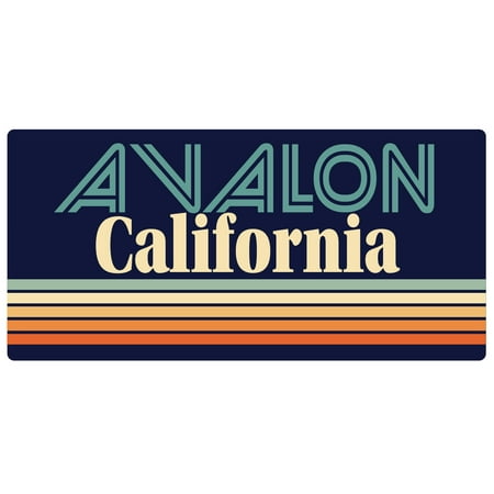 

Avalon California 5 x 2.5-Inch Fridge Magnet Retro Design