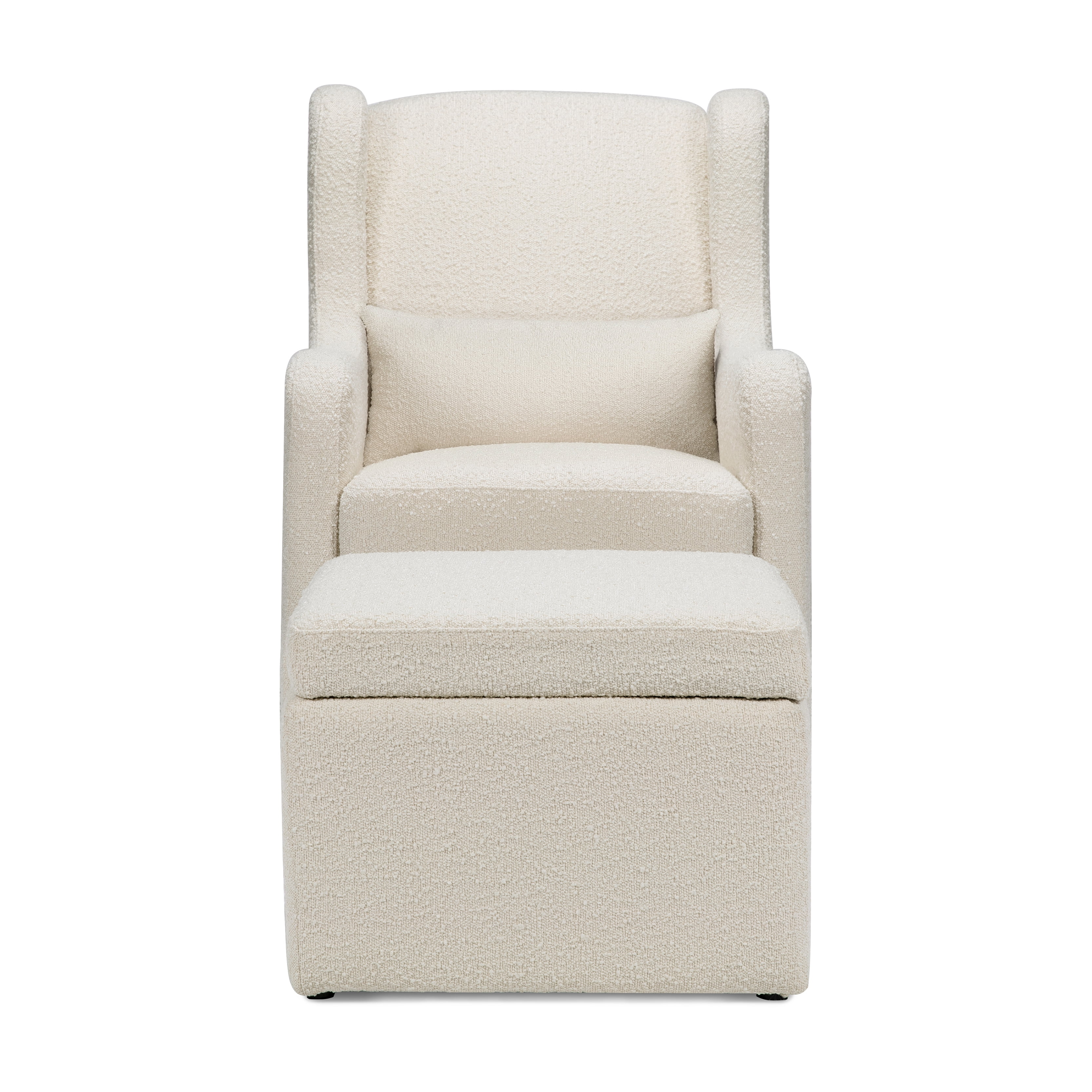 adrian swivel glider with ottoman