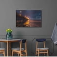 thumbnail image 4 of Luxe Metal Art 'Night Side' by Chris Moyer, Metal Wall Art, 36"x24", 4 of 9