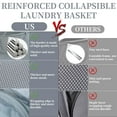 thumbnail image 5 of Hweilai 3 piece high strength mesh pop-up laundry basket, 5 of 5