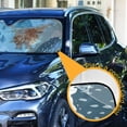 thumbnail image 4 of Highland Cow and Mountains Automotive Front Car Windshield Sun Shade Reflector Foldable for Front Fit for Cars Truck SUVs, 4 of 8