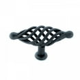 thumbnail image 3 of Black Wrought Iron Birdcage Cabinet Pull 3.5" L Pulls Decorative Handles with Screws Pack of 10 Renovators Supply, 3 of 8