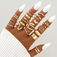 thumbnail image 4 of Set de joyas 17 MILE chapado en oro de 78 piezas para mujer con 9 collares, 4 of 8
