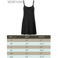 thumbnail image 6 of Made by Johnny Women's V-Neck Spaghetti Strap Tunic Short Dress XXL MUSTARD, 6 of 6