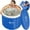 Blue, variant on LifePro 92.5-Gallon Ice Bath Tub for Adults – Cold Plunge Recovery Tub with Lid – Portable & Foldable - Blue