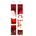 thumbnail image 1 of Bewildely Regalos pensativos Banner de puerta de Navidad para decoración festiva del hogar Decoración del hogar para Feliz Navidad Kits de decoración para fiestas Numero 3, 1 of 6