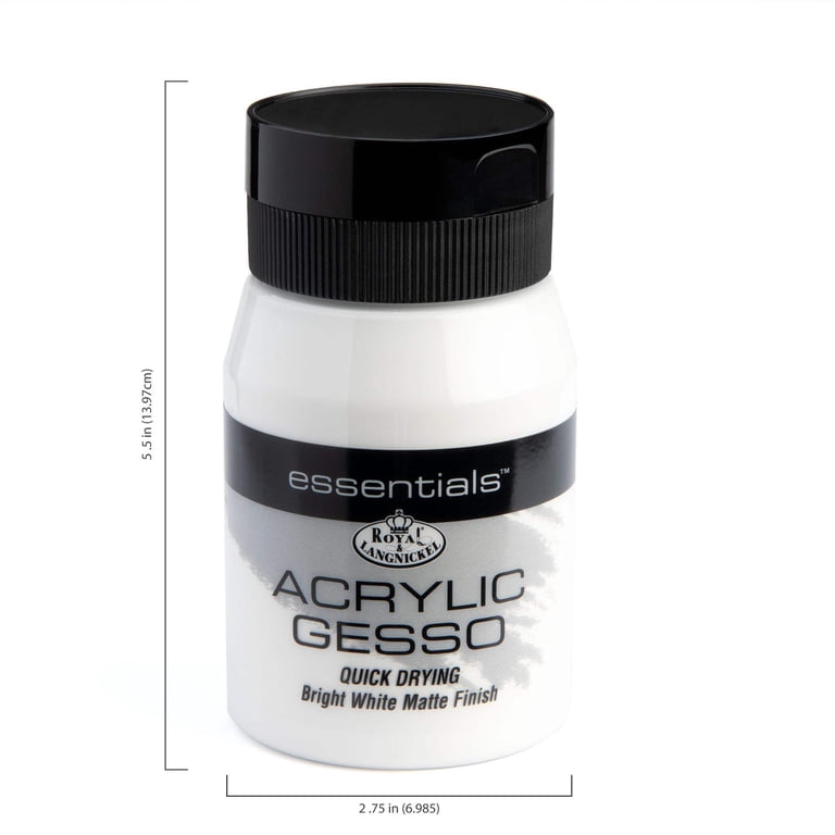 Royal & Langnickel Essentials Acrylic Gesso, 500ml photo 5