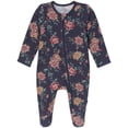thumbnail image 3 of Modern Moments by Gerber Neutral Two-Way Zip Viscose Sleep ´N Play Footed Pajama, 2-Pack, Sizes Newborn - 24 Months, 3 of 8